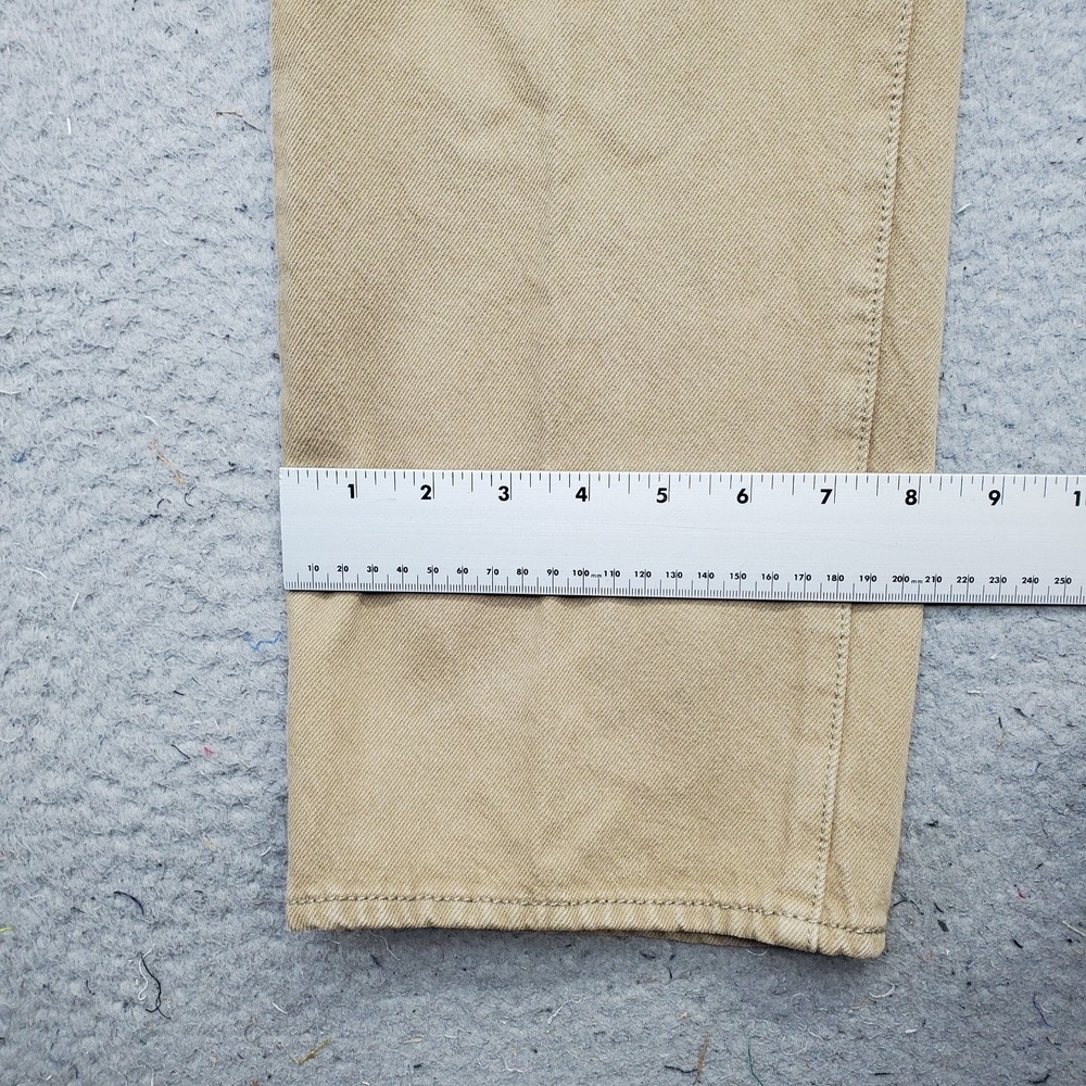 Levi's 501 Jeans Mens 34x30 Brown Denim Red Tab Streetwear 5-Pocket Straight Leg - Picture 5 of 12